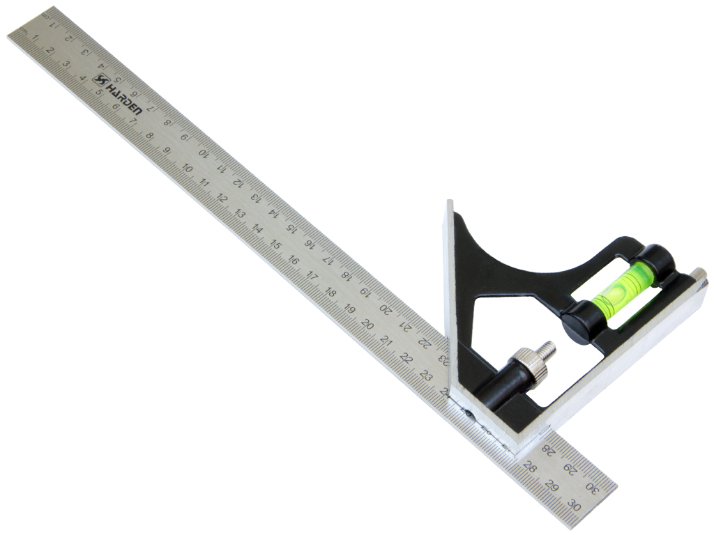 Stainless Steel T Square Ruler Adjustable Sliding Combination Square